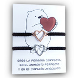 Pulseras Corazón Para Parejas.