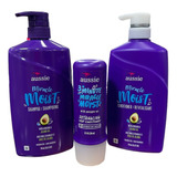 Kit Aussie Moist Shampoo+condicionador 778ml+mascara236ml