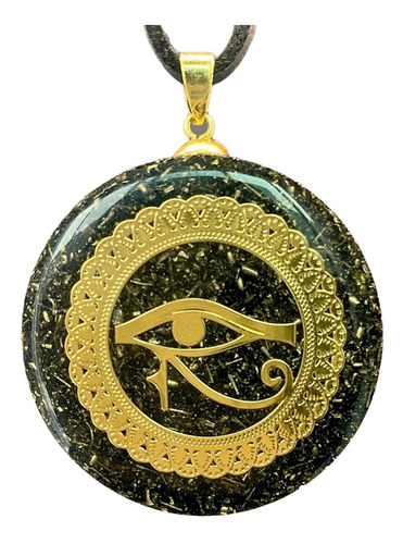 Dije Orgonita Ojo De Horus | Amuleto | Proteccion | Shungita