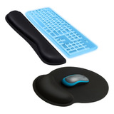 Mouse Pad  Ergonómico Set Para Juego De Para Ratón Y Teclado