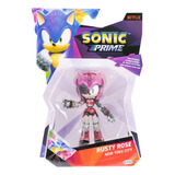 Boneco Articulado Rusty Rose De 12cm - Sonic Prime