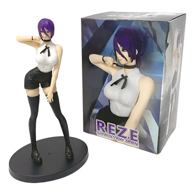 ` A+ Maqueta De Pie Con Figura De Anime Reze De Chainsaw . | Envío gratis