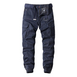 Pantalones Cargo Hombre Hombre Hip Hop Streetwear Jogger Pan