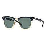 Gafas De Sol Ray-ban Rb3507 Clubmaster Aluminum Para Hombres