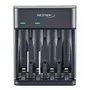 Cargador De Pilas Recargables Aa\u002Faaa Usb Netmak Nm-ch4 | Mismo precio en cuotas