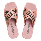 Chinelo Petite Jolie Vibe Rosa Antigo Pj6437