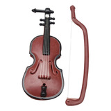Instrumento Musical En Miniatura Para Casa De Violín