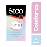 Sico Invisible 3 Condones