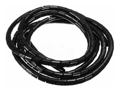 Tubo Porta Cables Plástico Espiral 8mm X 1 Metro