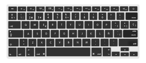 Protector Teclado Compatible Macbook Pro 15 A1398 Ing A Esp