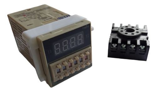 Timer Relay Dh48s-s 110vac Carga Resistiva Contacto 5a250vac