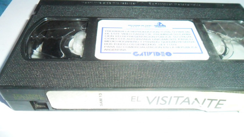 Vhs El Visitante (c/ Ricardo Iorio)