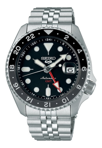 Reloj Seiko 5 Sports Style Gmt Automatico Hombre Ssk001k 