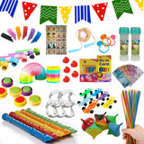 Kit 56 Prenda Festa Junina Brinquedos Criança Brinde 