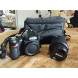  Nikon Kit D3200 + Lente 18-55mm Vr Dslr Cor  Preto