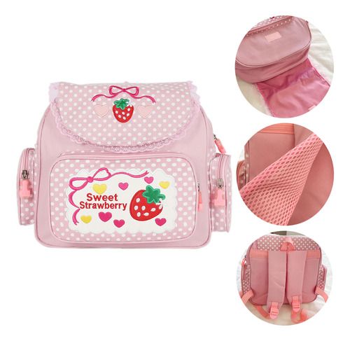 Bolso De Hombro Sweet Strawberry Lace
