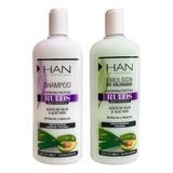 Han Rulos Definidos - Shampoo + Acondicionador X 500ml