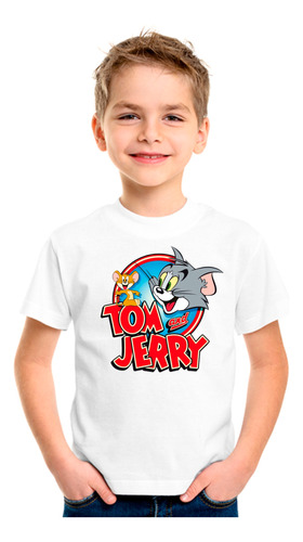 Remera Diseño Tom Y Jerry, Dibujo Animado, Varios Diseños.