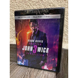 John Wick 3 Parabellum 4k Keanu Reeves Blu-ray