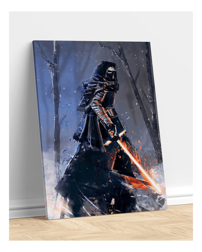 Cuadro Kylo Ren Star Wars Decorativo Moderno Pieza Living