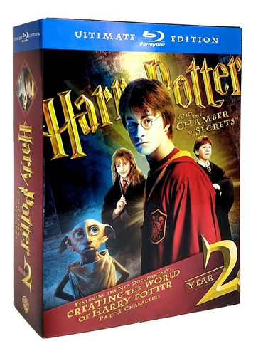 Harry Potter Año 2 Camara Secreta Ultimate Edition Blu-ray