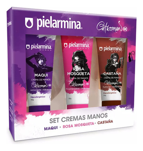 Set Crema De Manos Pielarmina Maqui + Rosa Mosqueta+ Castaña