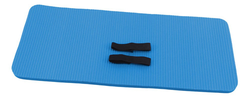 Rodillera Para Yoga, Soporte Portátil, Antideslizante, Azul