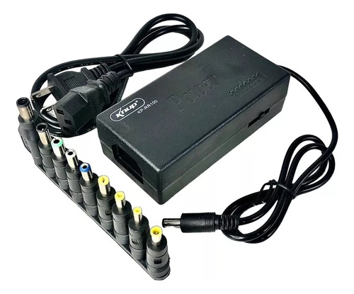 Cargador Universal Pc X9 Conectores Diferentes Laptop 12-24v