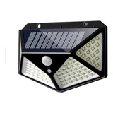 Foco Solar Con Sensor De Movimiento 100 Led