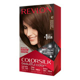 Coloración Permanente Cab Revlon, Colorsilk Beautiful Color 