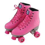 Patins Bel Sports Quad Retrô Top Tamanho 35 - 37 Rosa Oferta