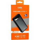 Carregador Portatil Ultra Rapido Power Bank Extreme Preto