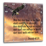 3drose Dpp__3 Isaías 40-31 Versículo Bíblico Con Águila Cont