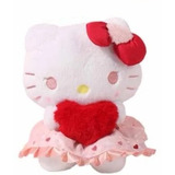 Peluche Hello Kitty Rosa Corazón, Gatita Kawaii