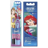 Oral B Kit Cepillo Eléctrico Kids Disney Princess + 2 Repues