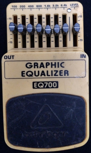 Pedal Equalizador Behringer Eq700