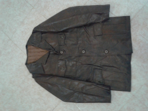 Campera Saco Cuero Vintage 