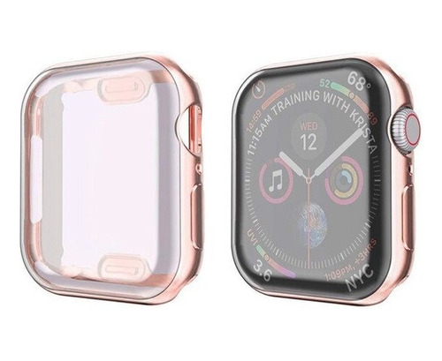 Capa De Tpu Para Apple Watch Case Series 8 7 Se 6 5 4 3 2 1