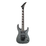 Guitarra Elétrica Jackson Js Series Js32 Dka Dinky De  Choupo Transparent Black Brilhante Com Diapasão De Amaranto