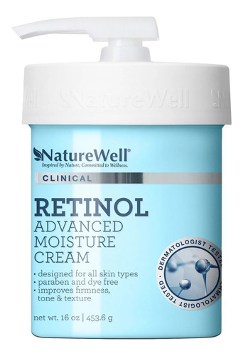 Crema Hidratante De Retinol Nature Well Original-americana 