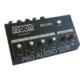 Consola Moon Mdj400 4 Entradas Mixer Estudio Vivo Sonido Pro