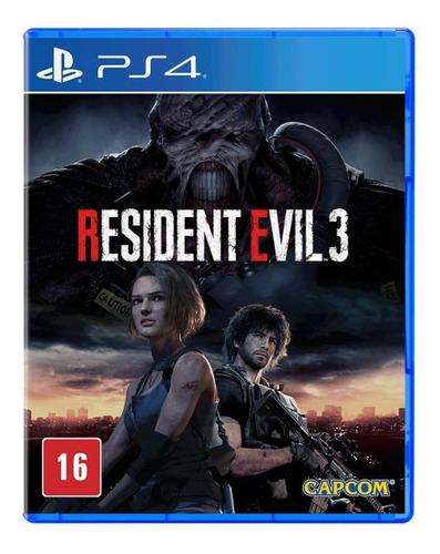 Jogo Ps4 Resident Evil 3 - Físico Lacrado