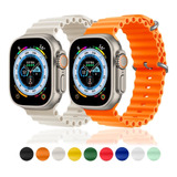 Correa De Silicona Para Apple Watch / Watch Ultra Ocean