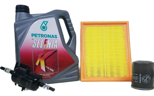 Kit Filtros + Aceite Selenia 15w40 Siena 1.4 8v Fire