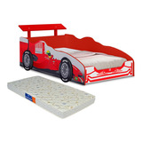 Cama Infantil Menino Carro Formula 1 E Colchão D20 Probel