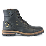 Borcego Bota Cuero Briganti Hombre Zapato Goma Hcbo00917 5