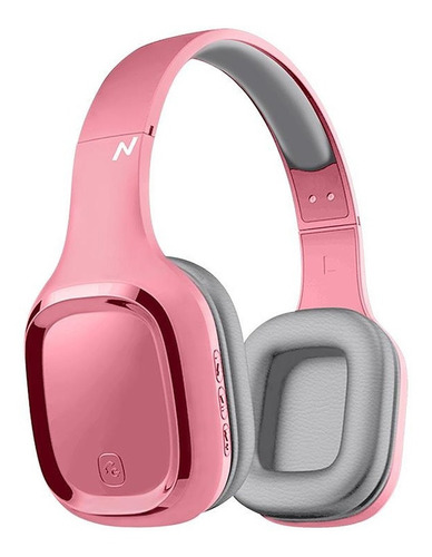 Auriculares Bluetooth Noga 918bt Rosa Manos Libres Color Rosa