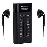 D Retekess Tr107 - Mini Radio Portátil Con Puntero Fm Am