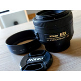 Nikon Af-s Dx Nikkor 35mm F/1.8g Lens Con Auto Focus