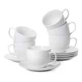 Tazas De Te Btat C/ Plato Set De 6 De 237ml